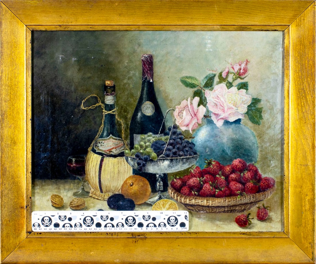 Finlay (US,early 20C) oil painting antique - 2