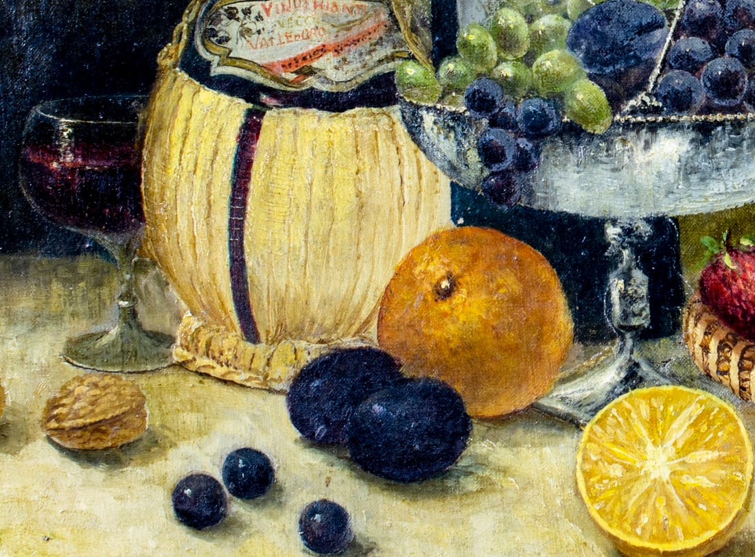 Finlay (US,early 20C) oil painting antique - 5