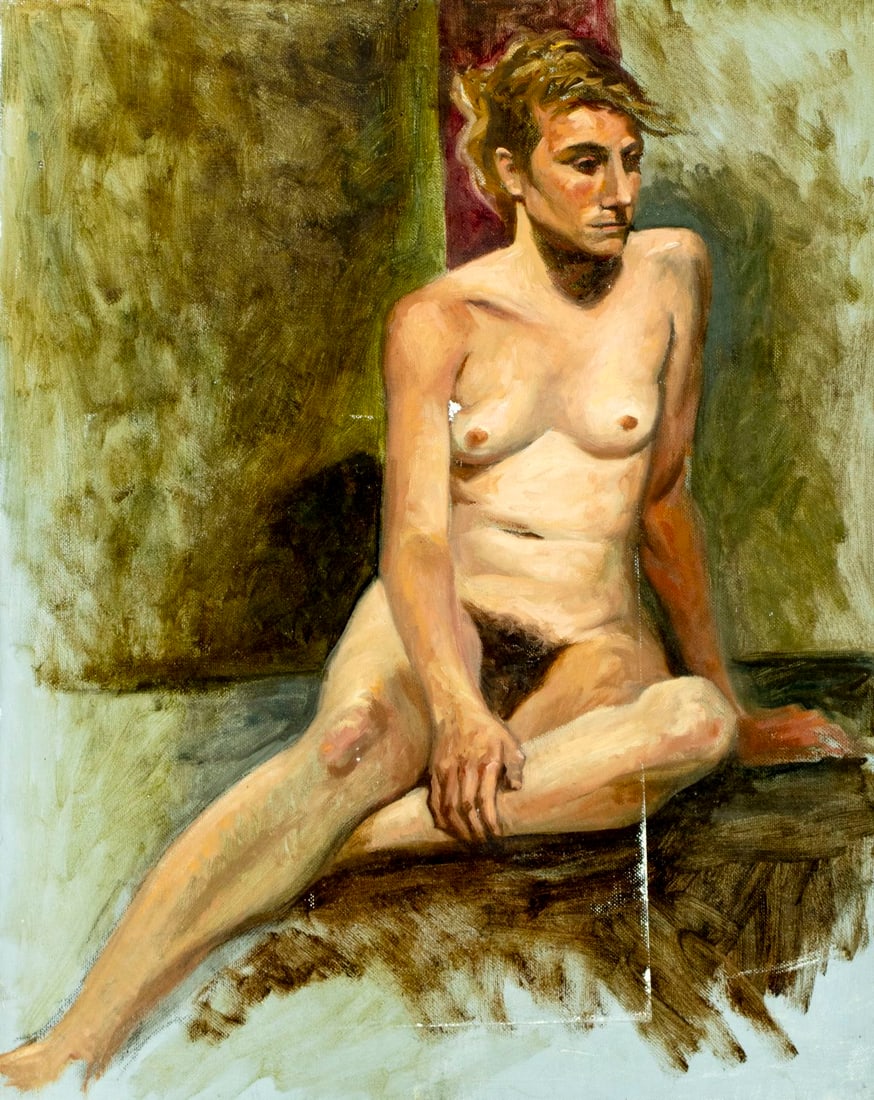 Nathaniel K Gibbs (MD,1948-?) oil painting - 3