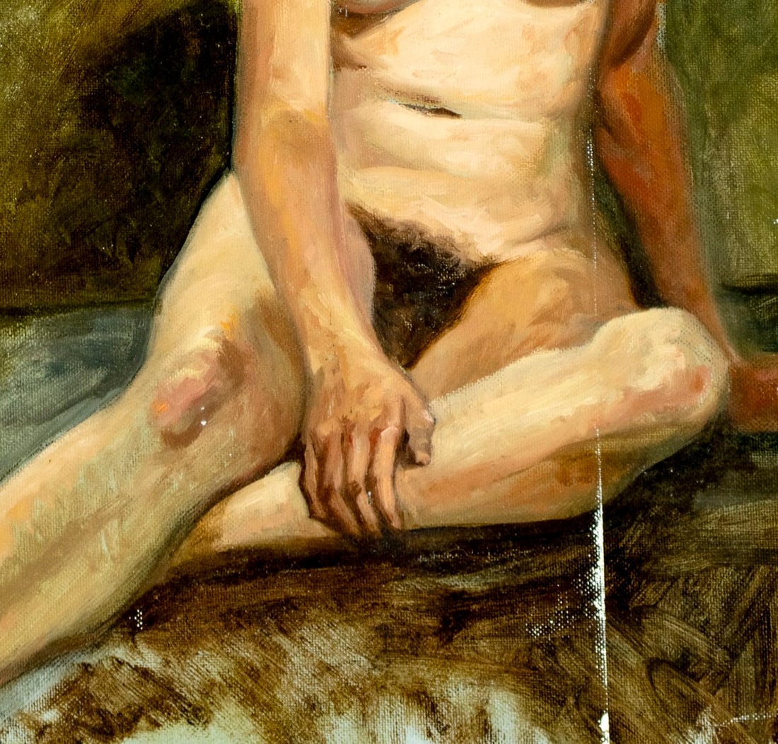 Nathaniel K Gibbs (MD,1948-?) oil painting - 5