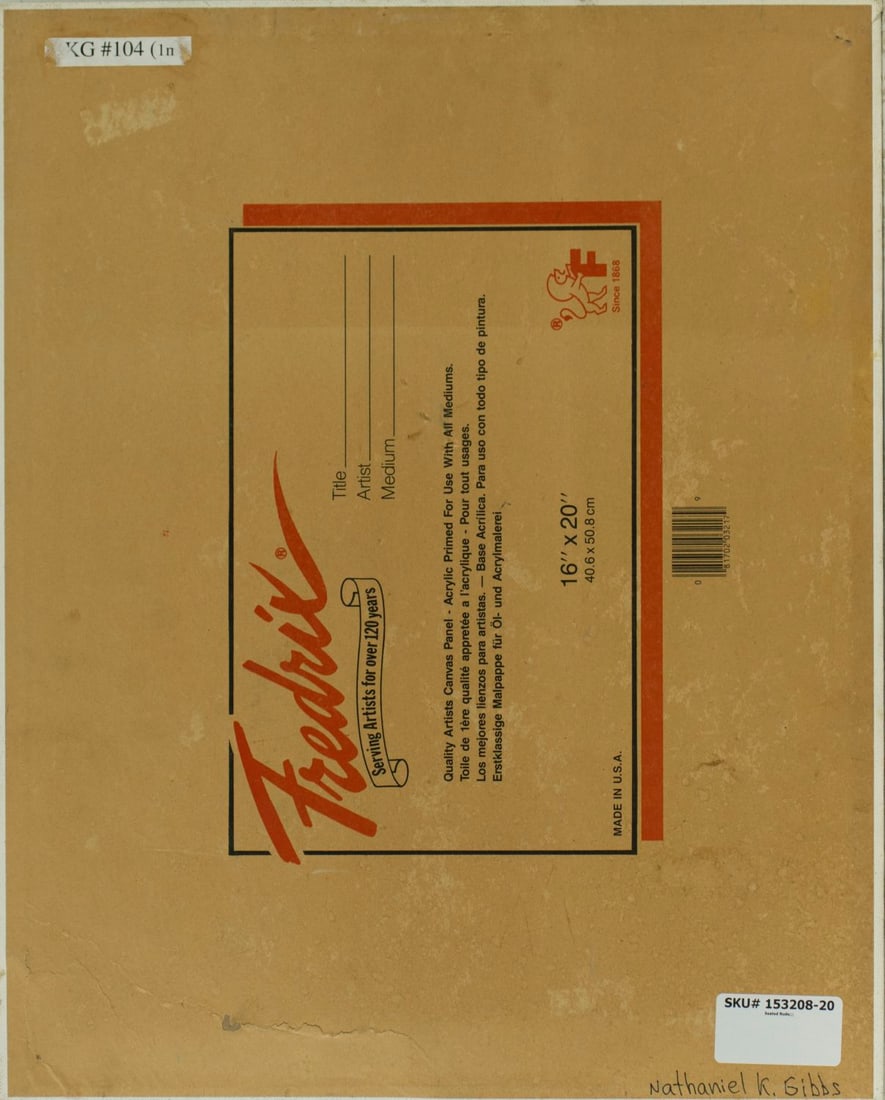 Nathaniel K Gibbs (MD,1948-?) oil painting - 8