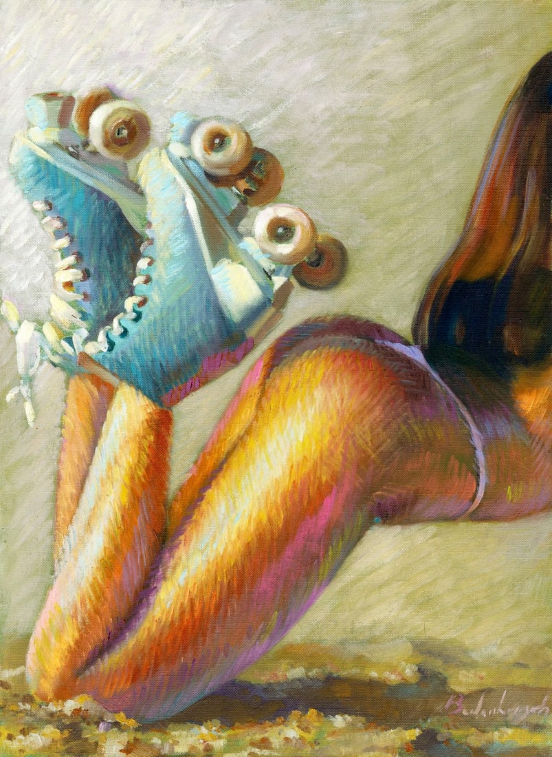 Volodymyr Budenkevych (Ukraine,20/21C) oil painting (1 of 13)