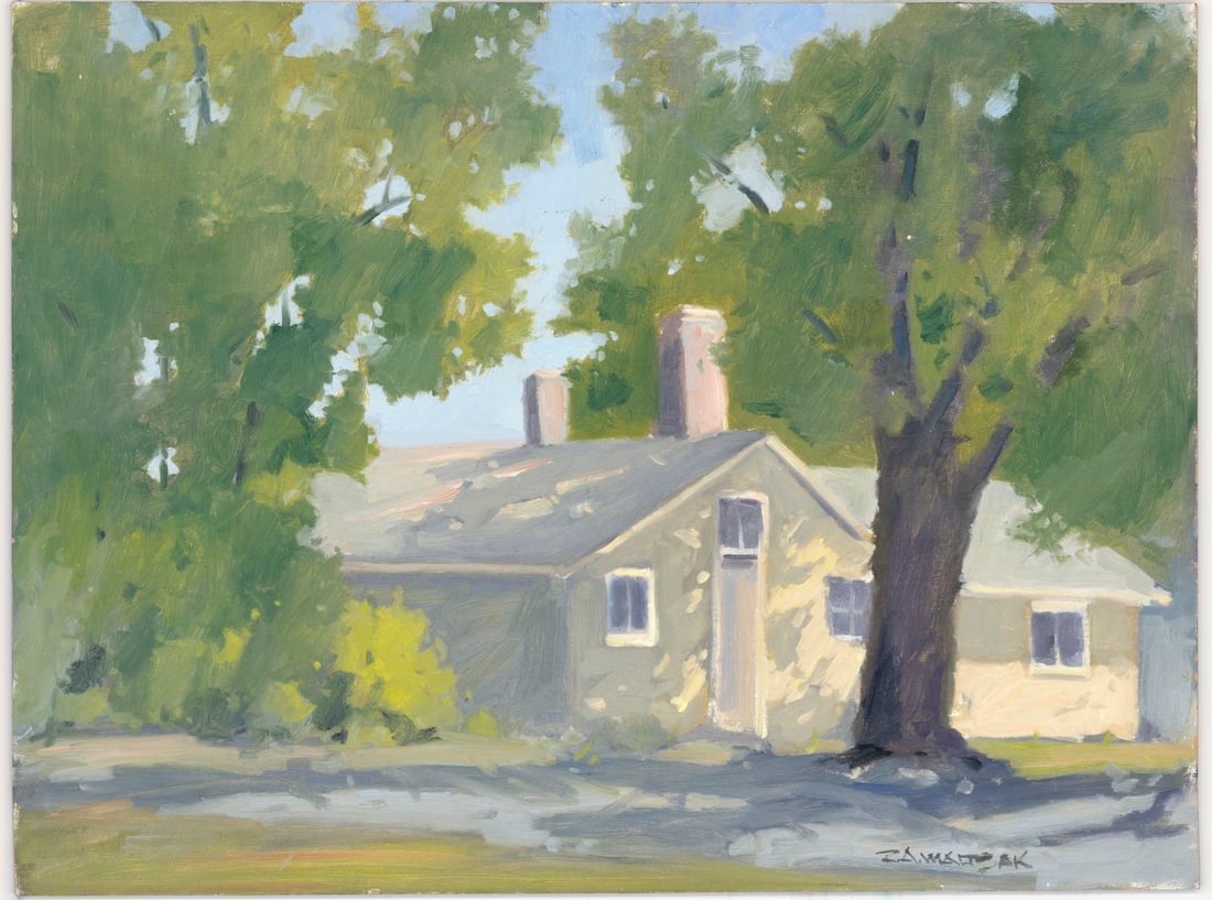 Robert Waltsak (NJ,b 1944) oil painting - 3