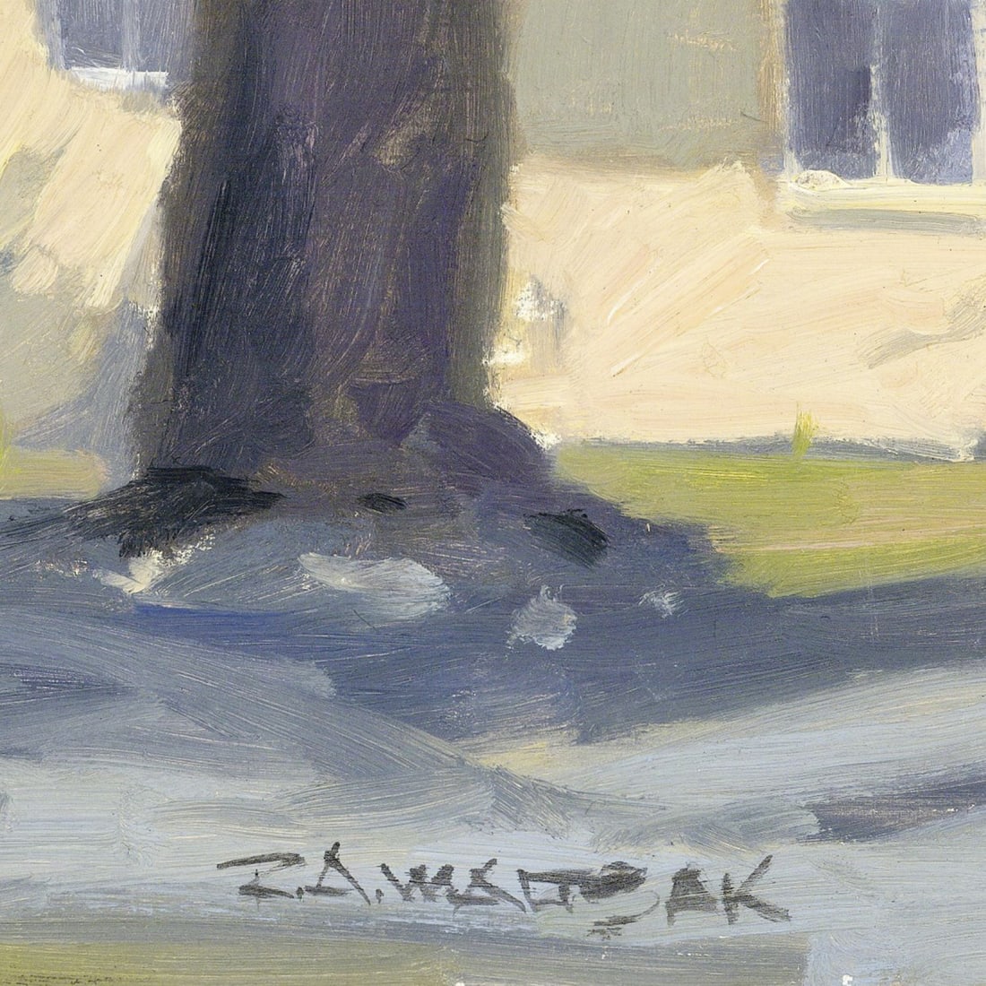 Robert Waltsak (NJ,b 1944) oil painting - 4