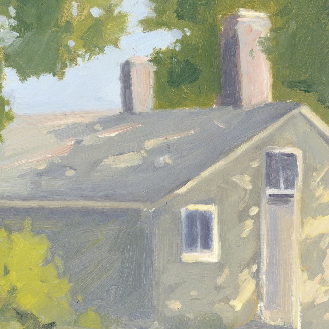 Robert Waltsak (NJ,b 1944) oil painting - 7