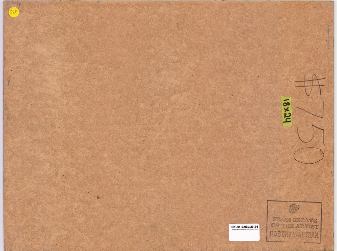 Robert Waltsak (NJ,b 1944) oil painting - 9