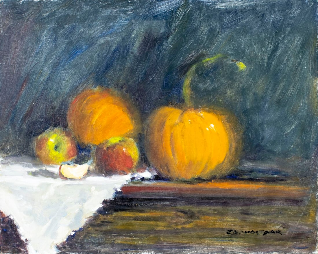 Robert Waltsak (NJ,b 1944) oil painting (1 of 12)