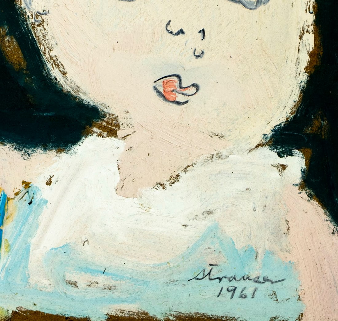 Sterling Strauser (PA,1907-1995) oil painting - 7