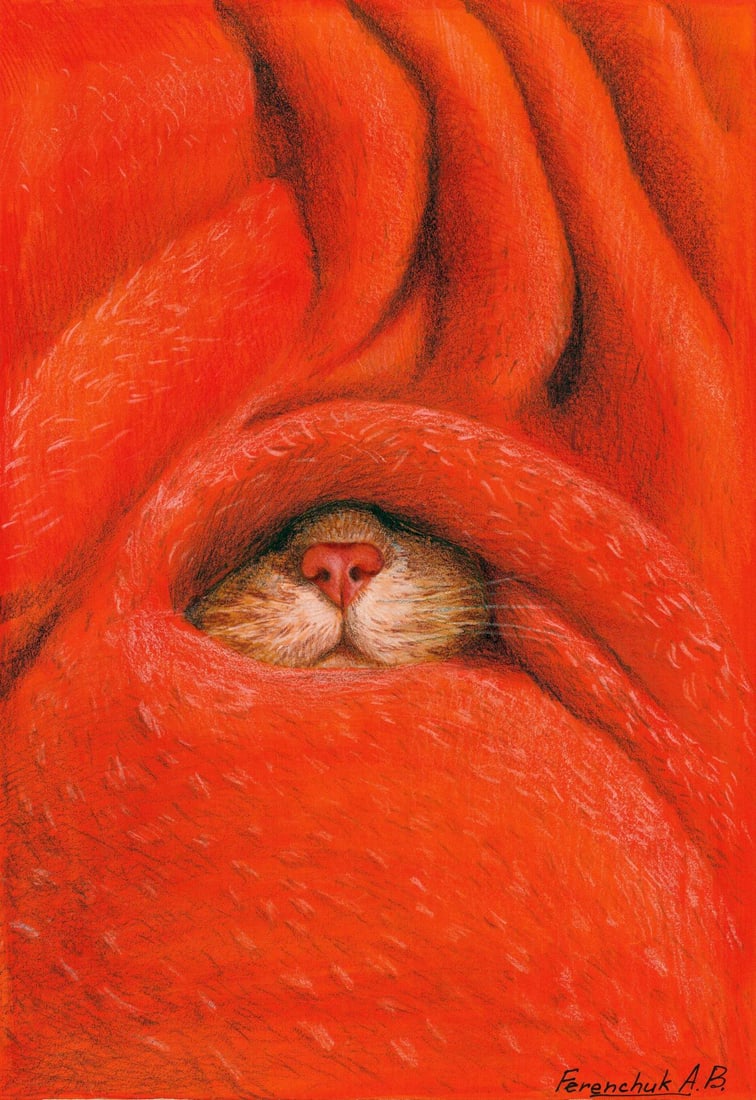 Anastasia Ferenchuk (Ukraine,20/21C) gouache painting (1 of 12)