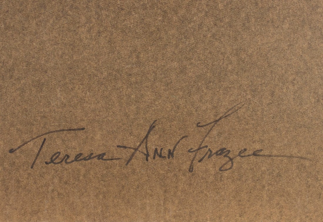 Teresa Ann Frazee (Florida,b 1953) acrylic painting - 3