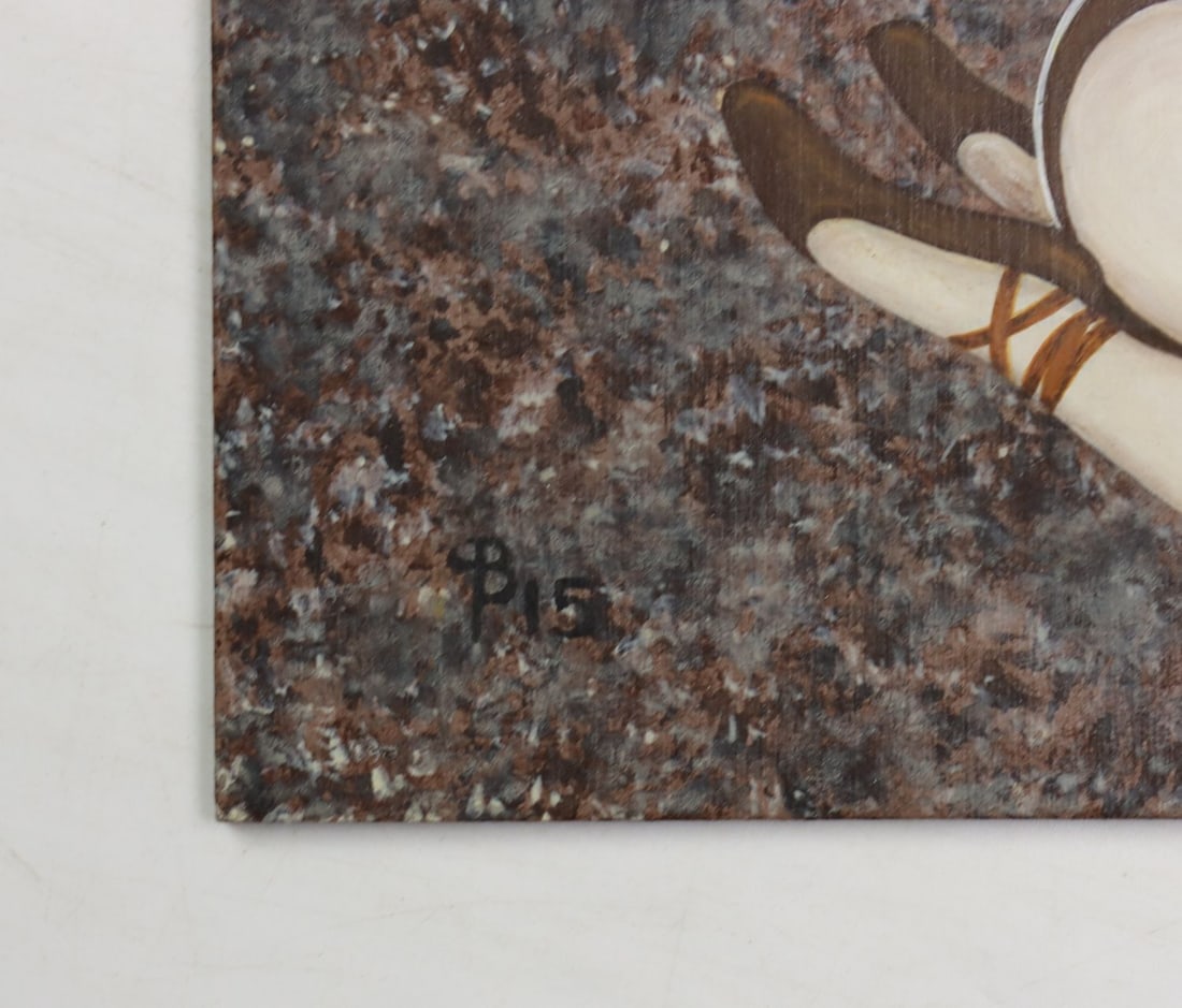 Becca Turner (UK,20/21C) acrylic painting - 10