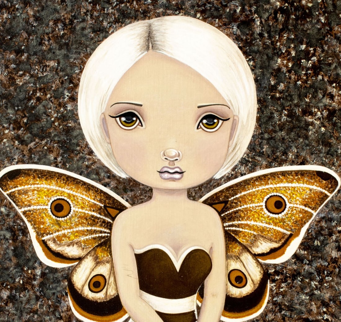 Becca Turner (UK,20/21C) acrylic painting - 6