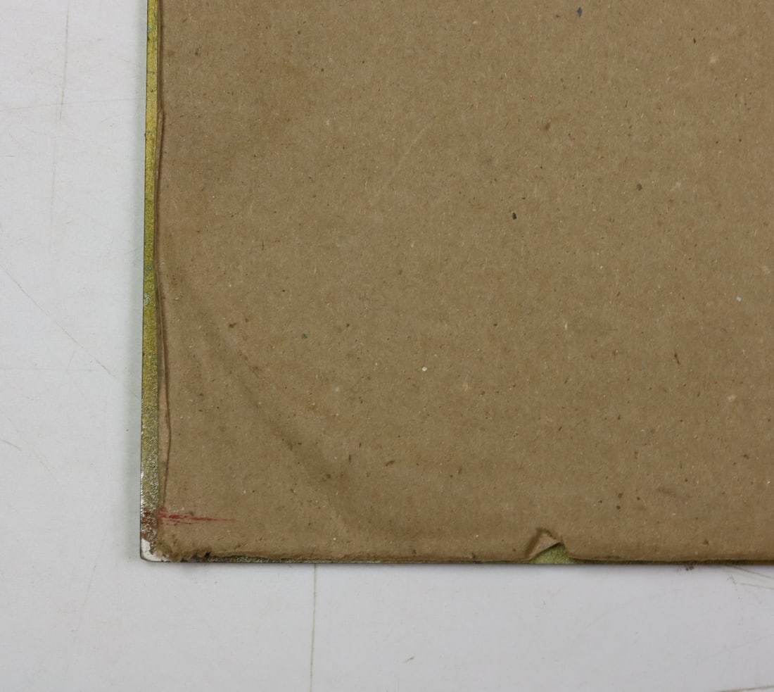 Peter Mikulak (CA,20/21C) mixed media painting - 11