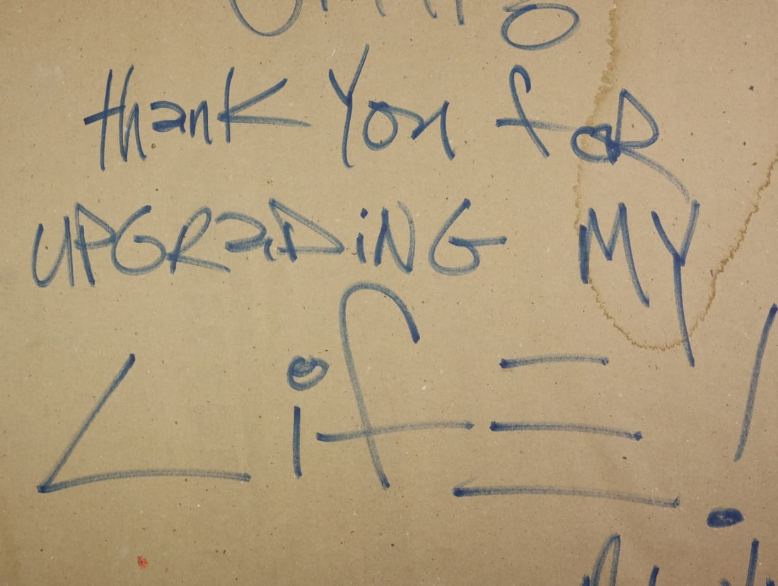 Peter Mikulak (CA,20/21C) mixed media painting - 13