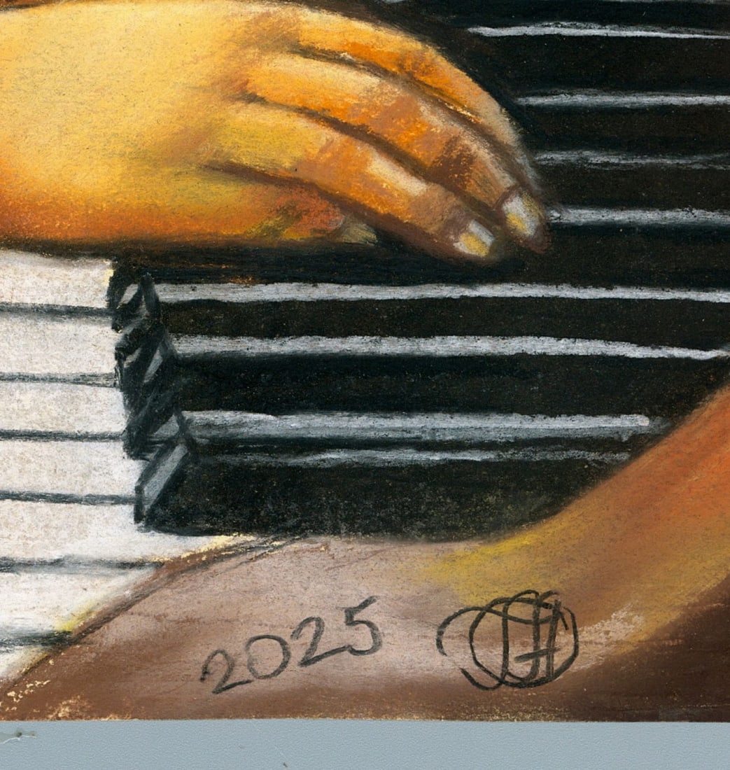 Genadiy Achkasov (Ukraine,b 1965) pastel painting - 4