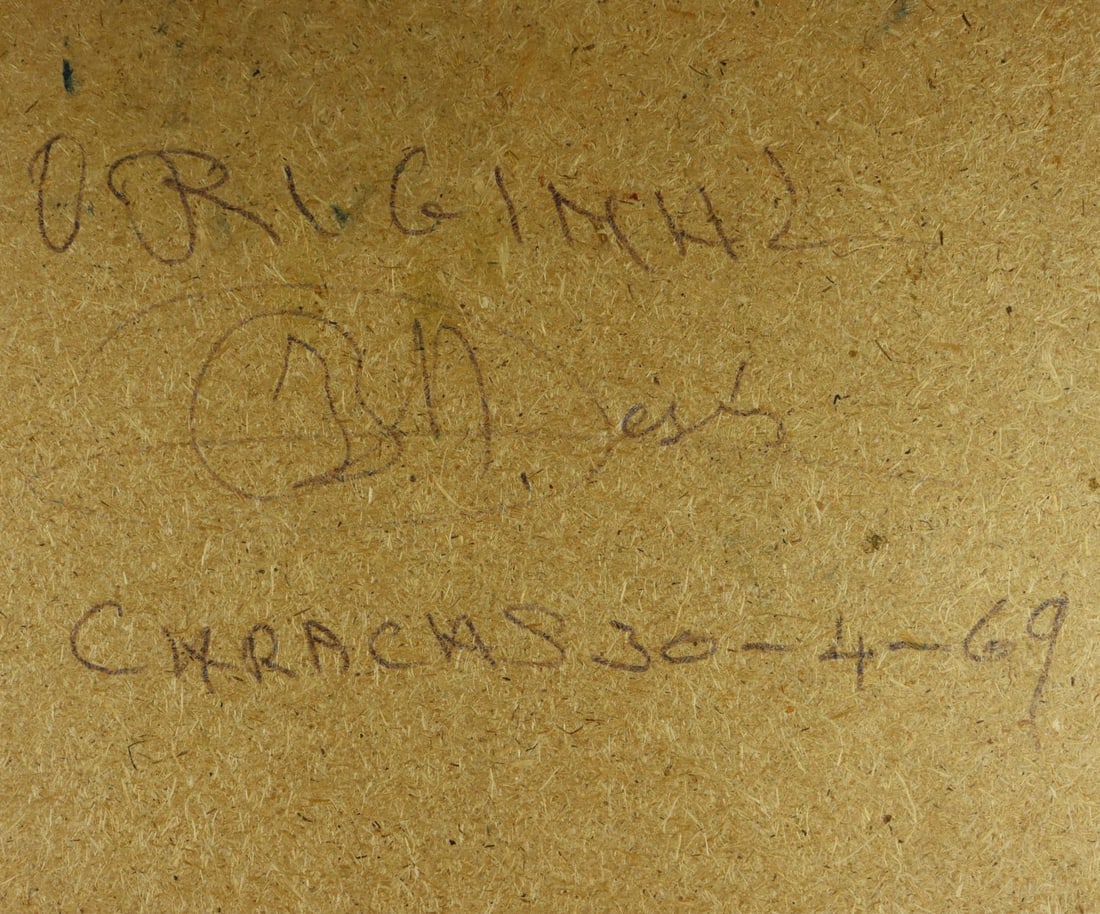 Marcel Desir (Haiti,20C) oil painting - 15