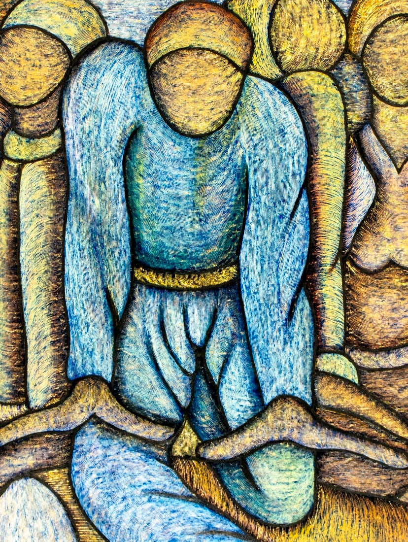 Marcel Desir (Haiti,20C) oil painting - 5