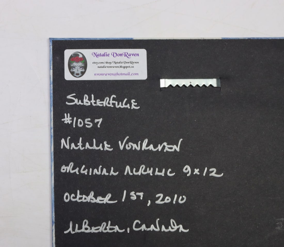 Natalie VonRaven (Canada,20/21C) acrylic painting - 12