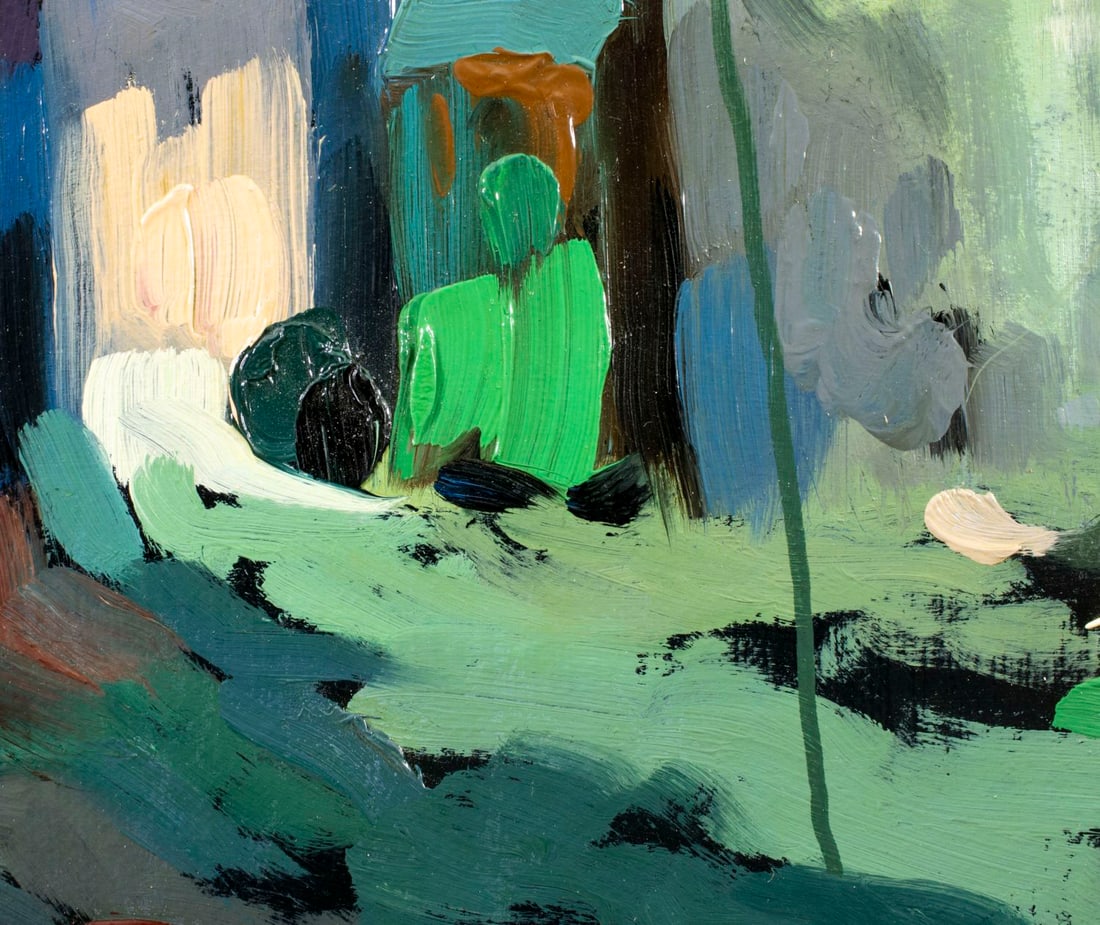 F Demba (Europe,20C) oil painting - 10