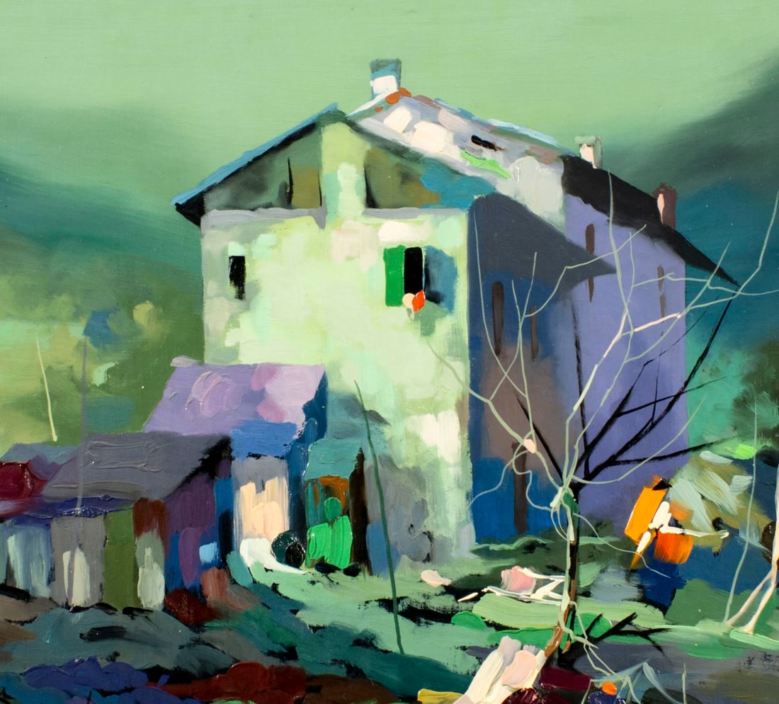 F Demba (Europe,20C) oil painting - 7