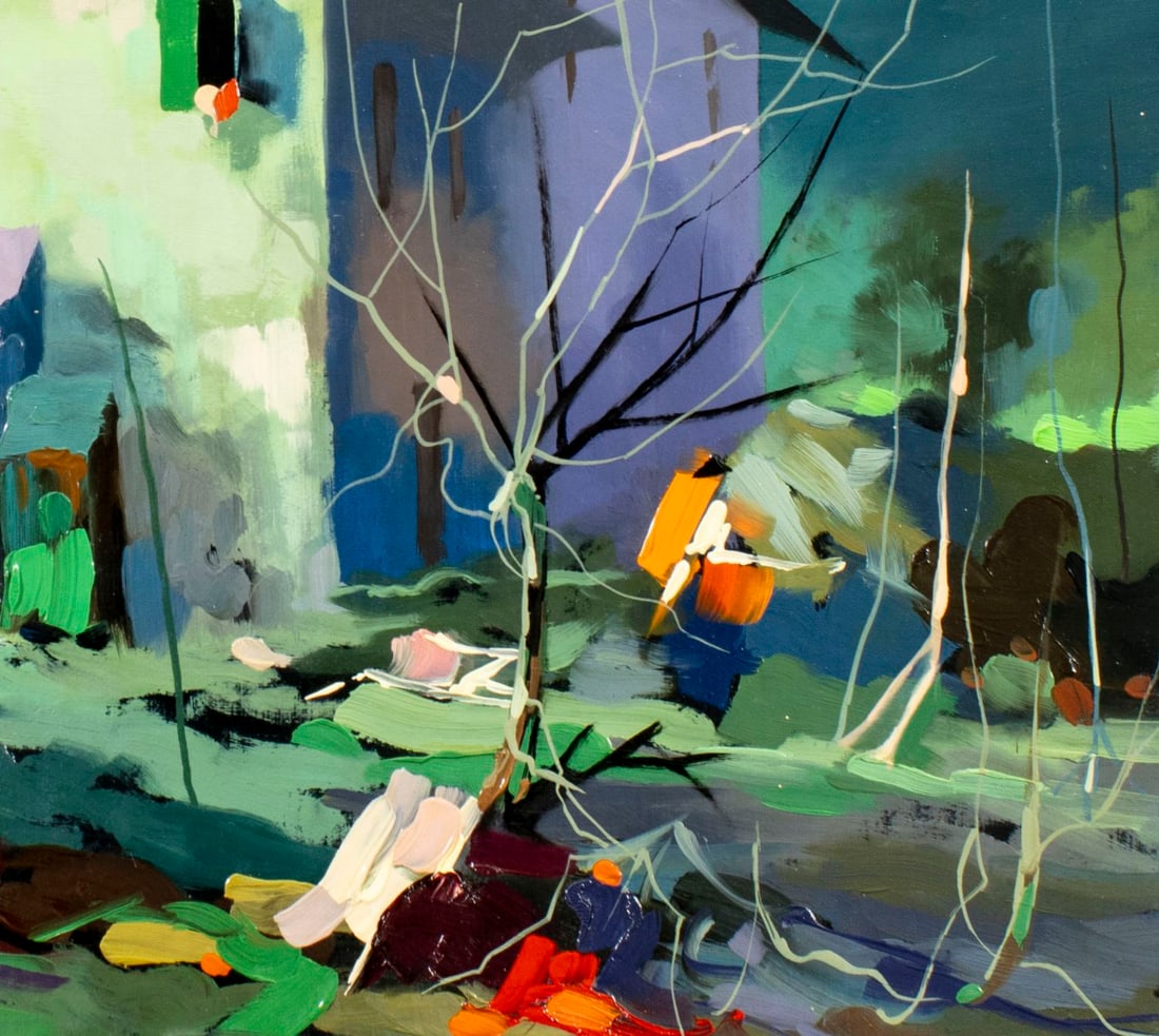 F Demba (Europe,20C) oil painting - 9