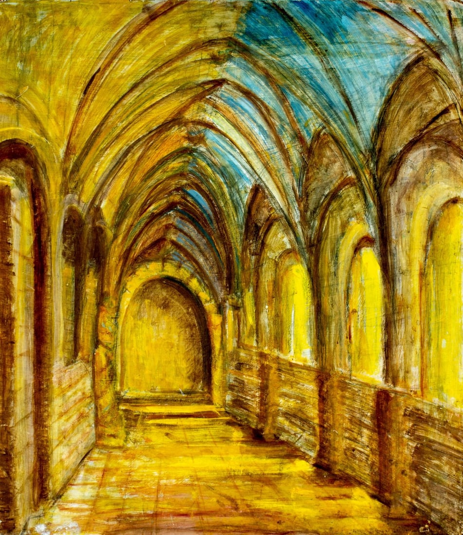 Thelma Thal (NY,1903-2001) oil painting (1 of 12)