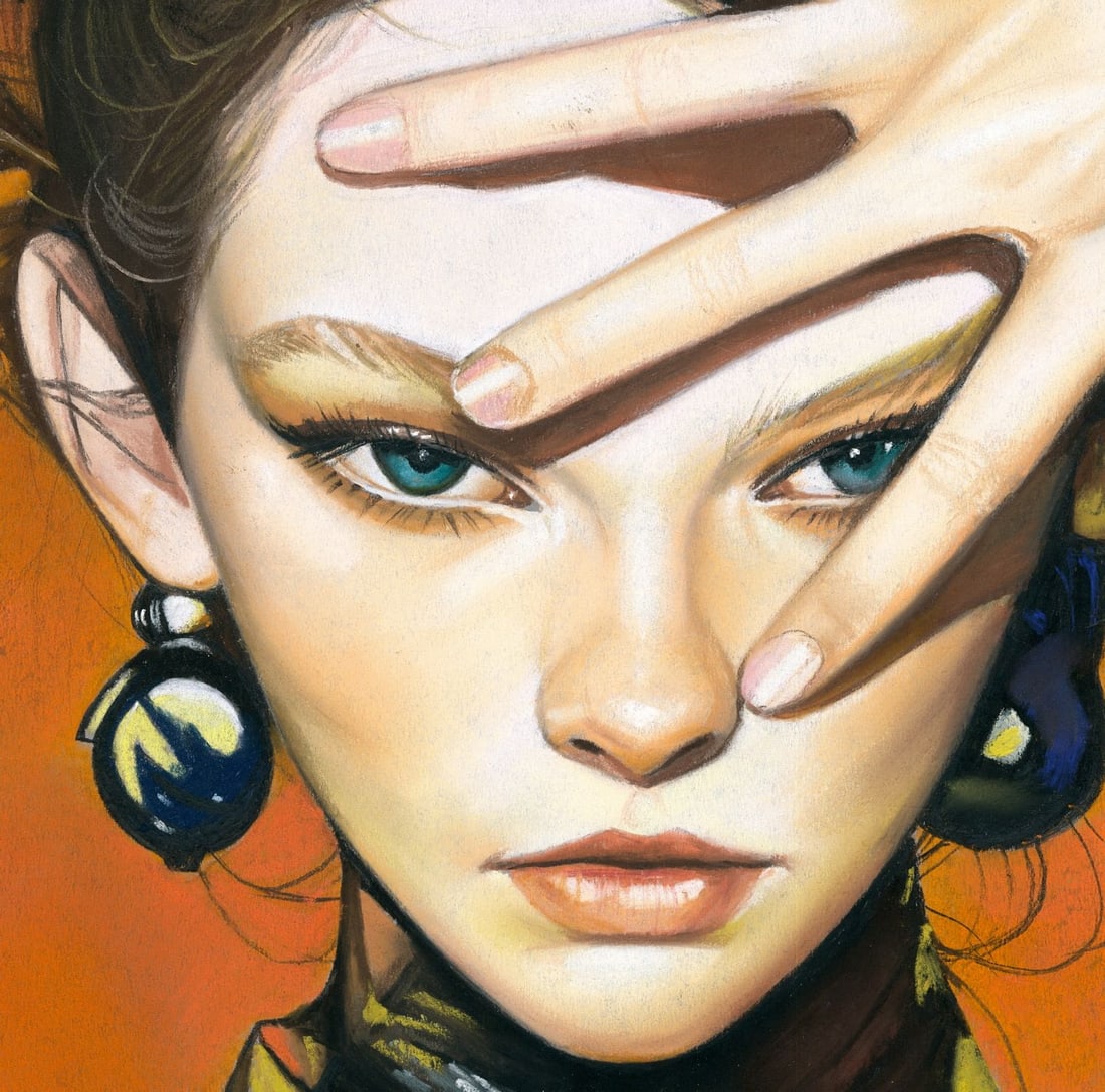 Genadiy Achkasov (Ukraine,b 1965) pastel painting - 5