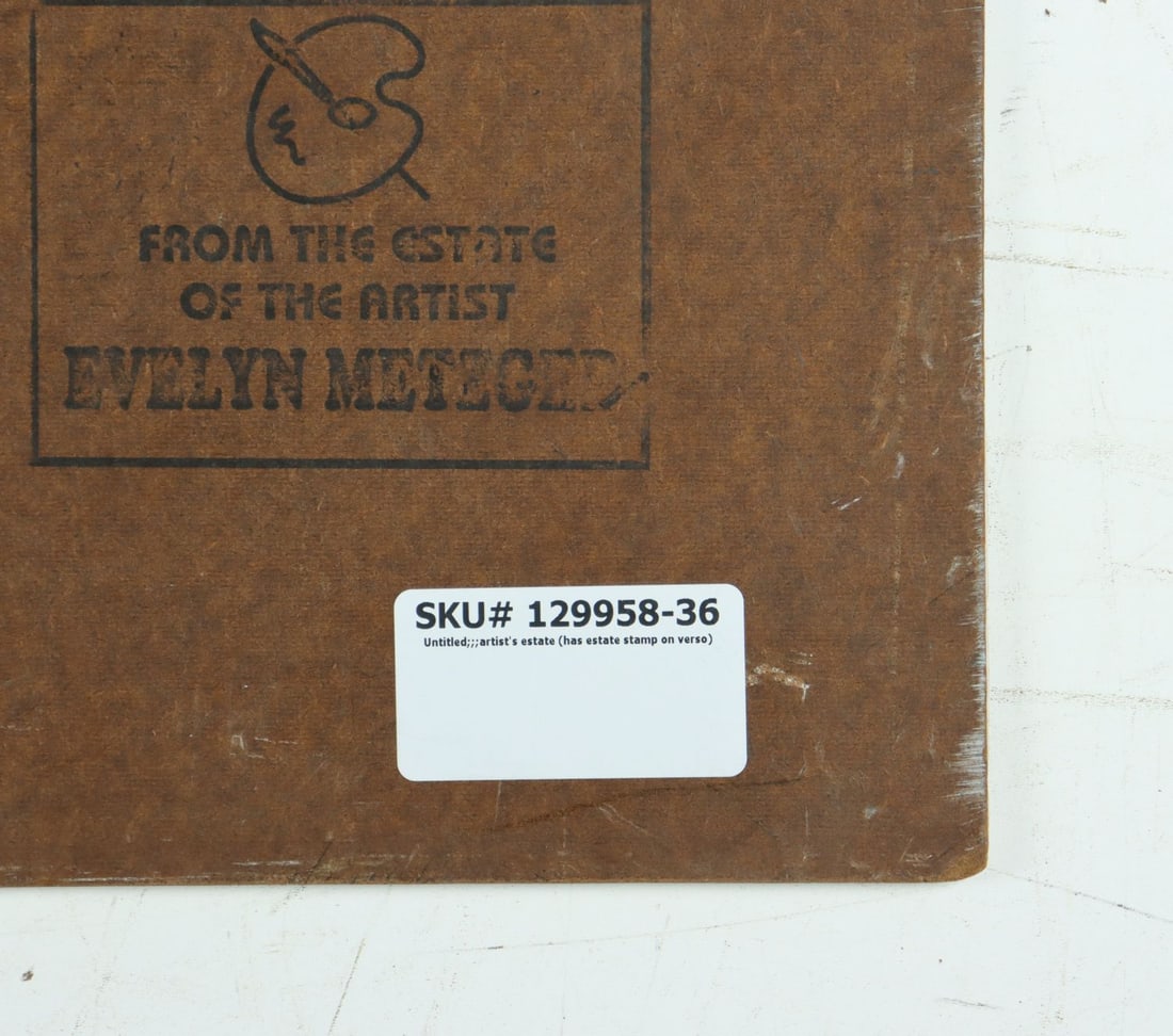 Evelyn Metzger (NY,Brazil,1911-2007) oil painting - 12