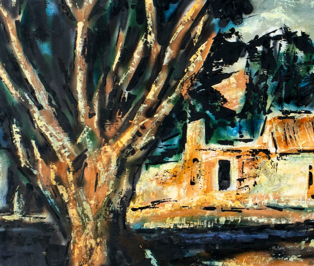 Evelyn Metzger (NY,Brazil,1911-2007) oil painting - 6