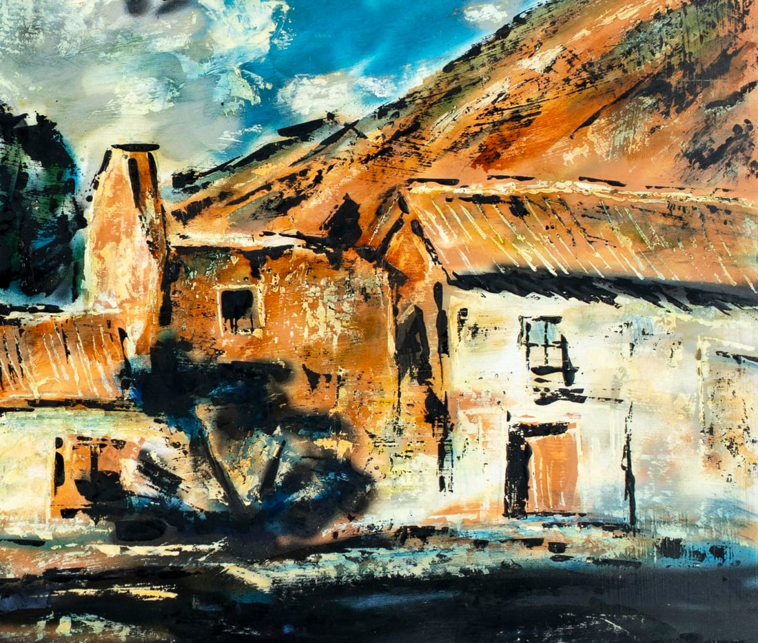 Evelyn Metzger (NY,Brazil,1911-2007) oil painting - 7