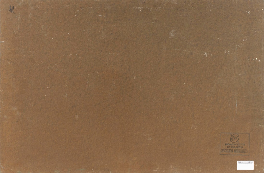 Evelyn Metzger (NY,Brazil,1911-2007) oil painting - 9