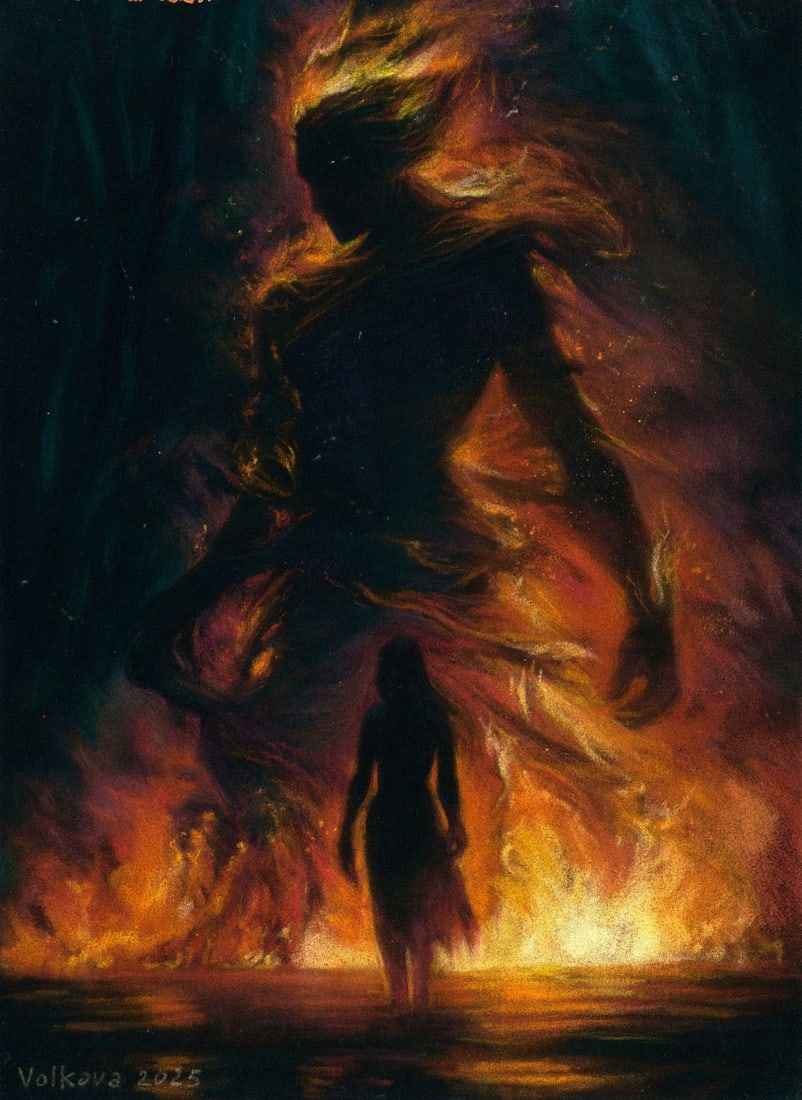 Anna Volkova (Ukraine,20/21C) pastel painting (1 of 10)