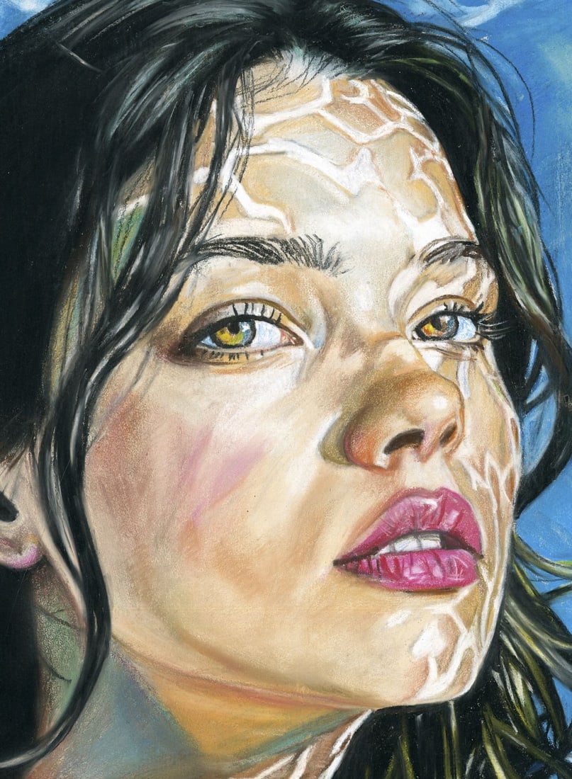 Oleksandr Achkasov (Ukraine,b 1965) pastel painting - 5