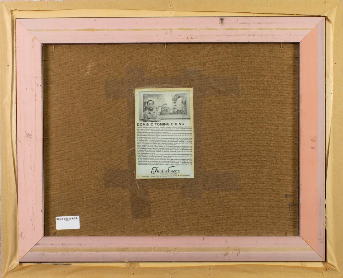 Dominic Toming Cheng (China,FL,20C) acrylic painting - 9