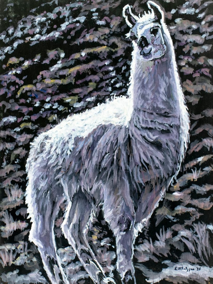 Evelyn Metzger (NY,Brazil,1911-2007) oil painting (1 of 12)