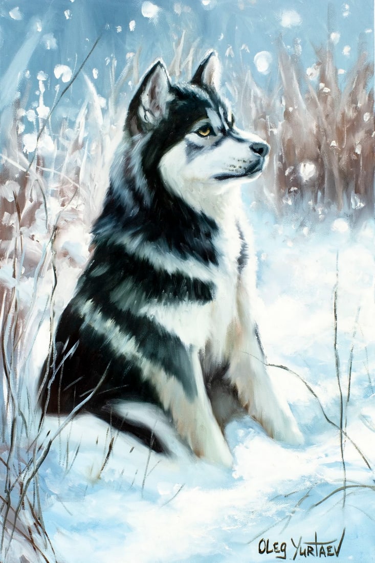 Oleg Yurtaev (Russia,b 1981) oil painting (1 of 13)