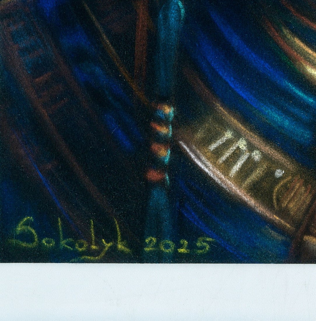 Vira Sokolyk (Ukraine,b 1999) pastel painting - 4