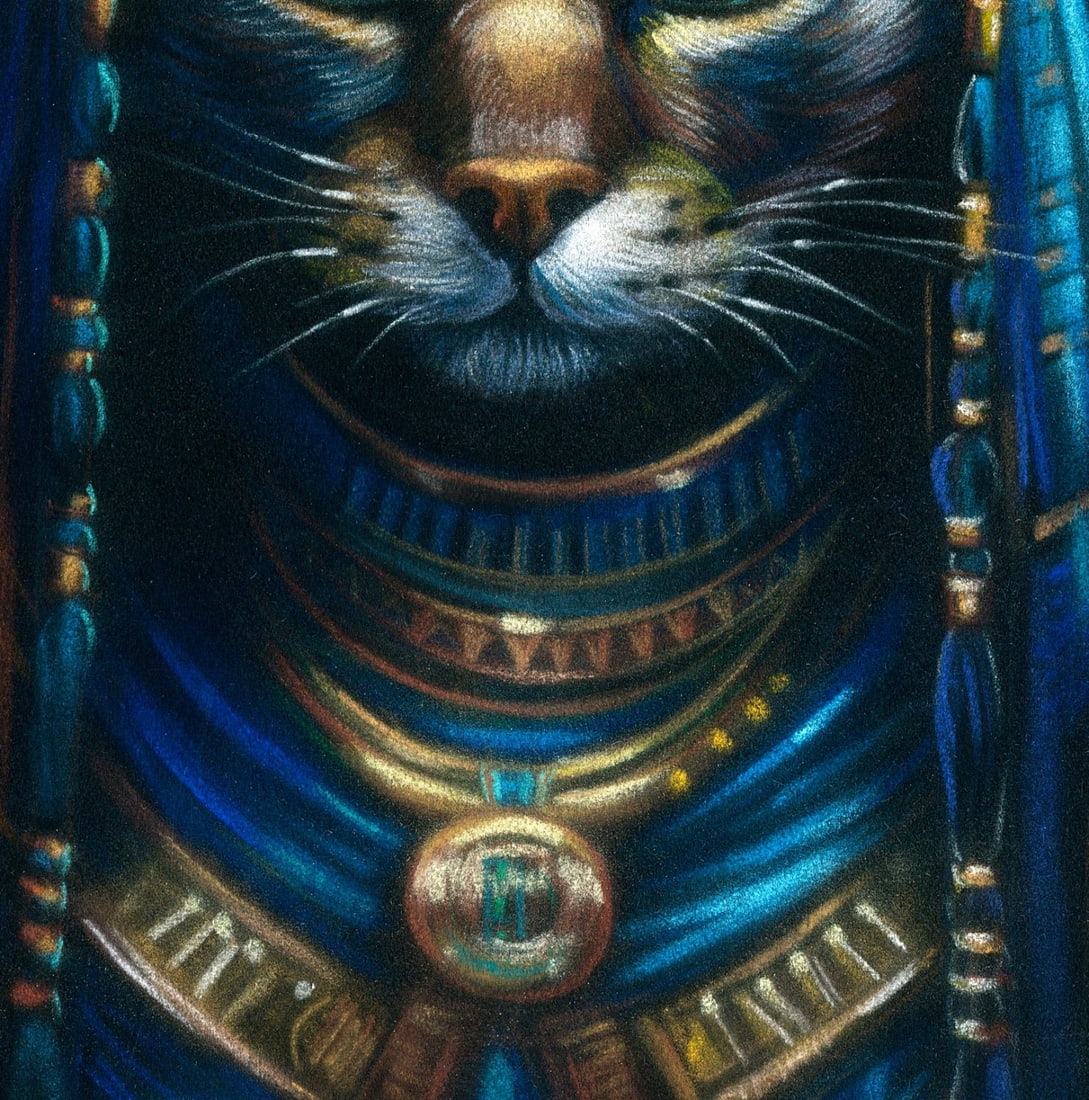 Vira Sokolyk (Ukraine,b 1999) pastel painting - 6