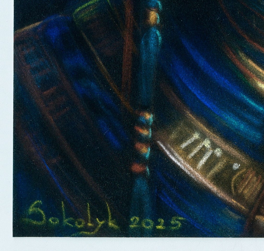 Vira Sokolyk (Ukraine,b 1999) pastel painting - 8