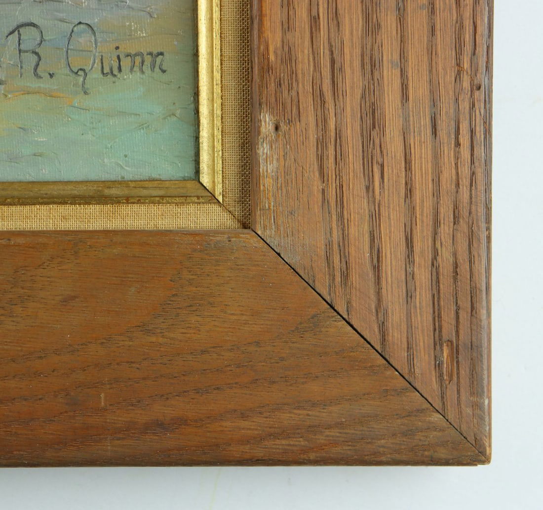 John R Quinn (NJ,1938-2012) oil painting - 11