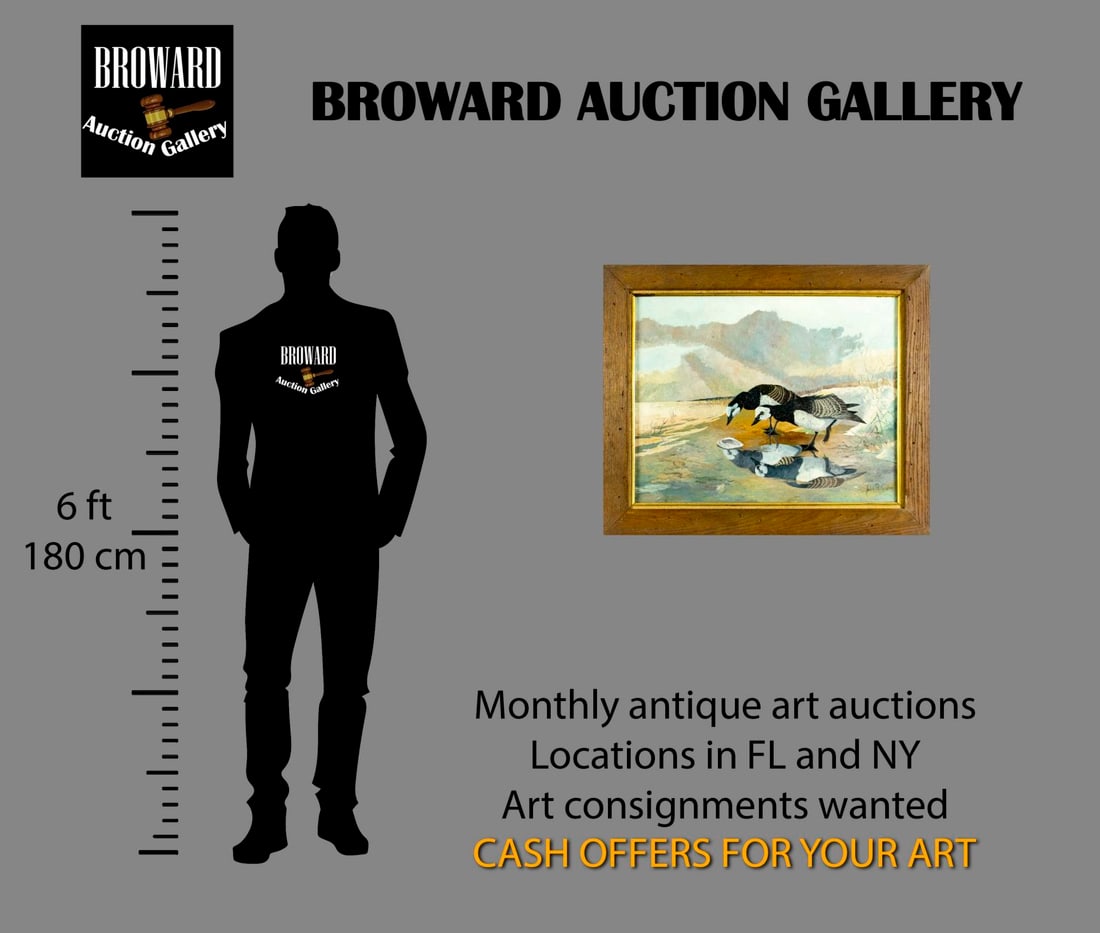 John R Quinn (NJ,1938-2012) oil painting - 2