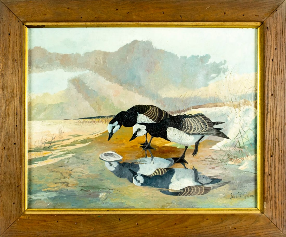 John R Quinn (NJ,1938-2012) oil painting - 3