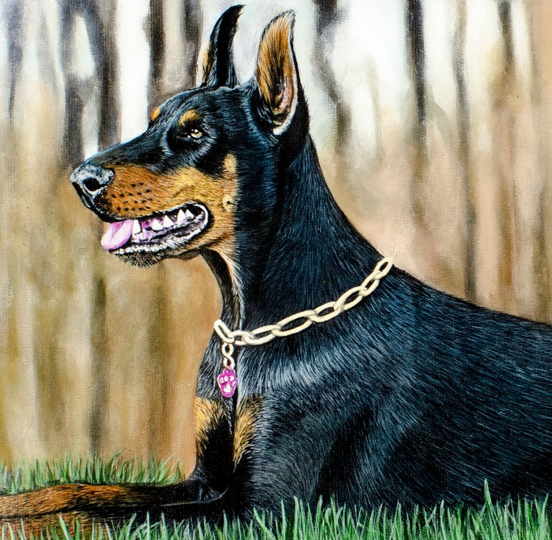 Lyudmila Litvinova (Russia,b 1991) acrylic painting - 6