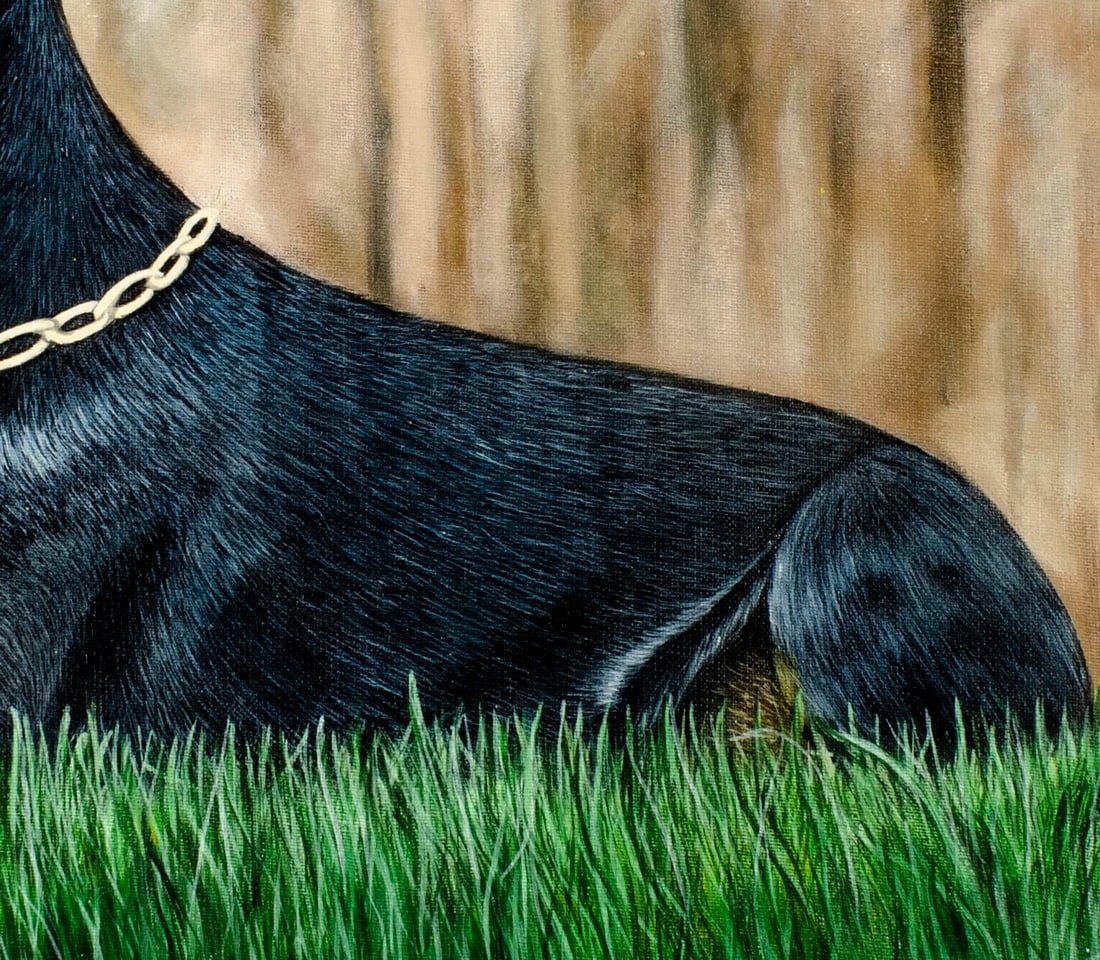 Lyudmila Litvinova (Russia,b 1991) acrylic painting - 7