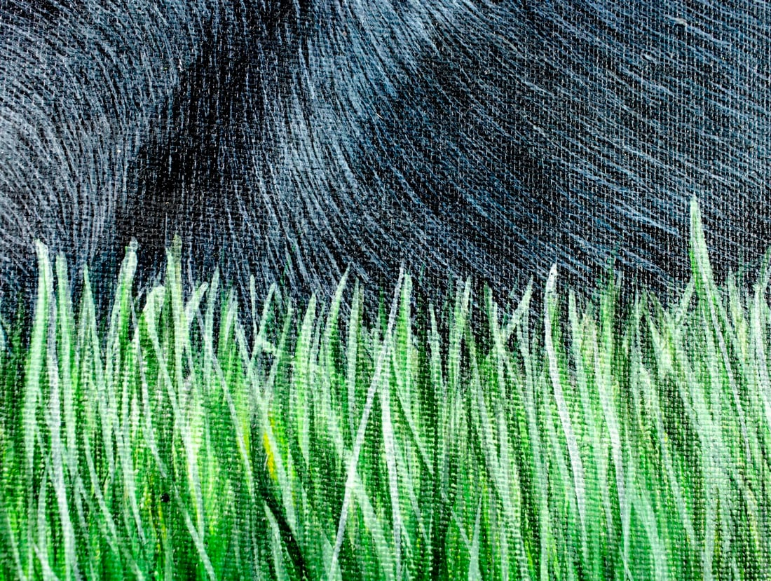 Lyudmila Litvinova (Russia,b 1991) acrylic painting - 8