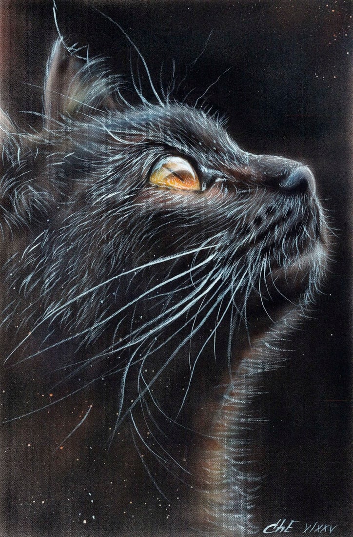 Evgeniy Chunikhin (Ukraine,b 1976) acrylic painting (1 of 11)