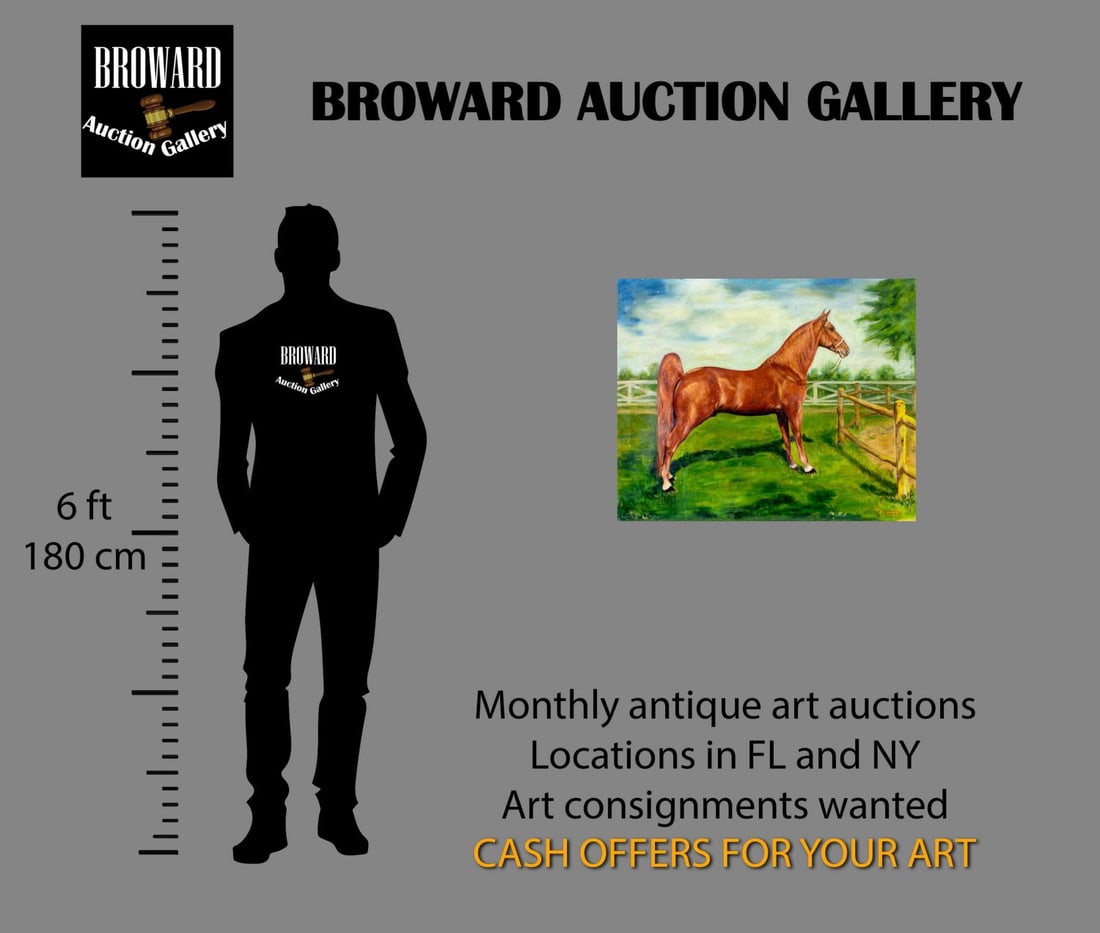 Lawrence Grace (US,mid 20C) oil painting antique - 2