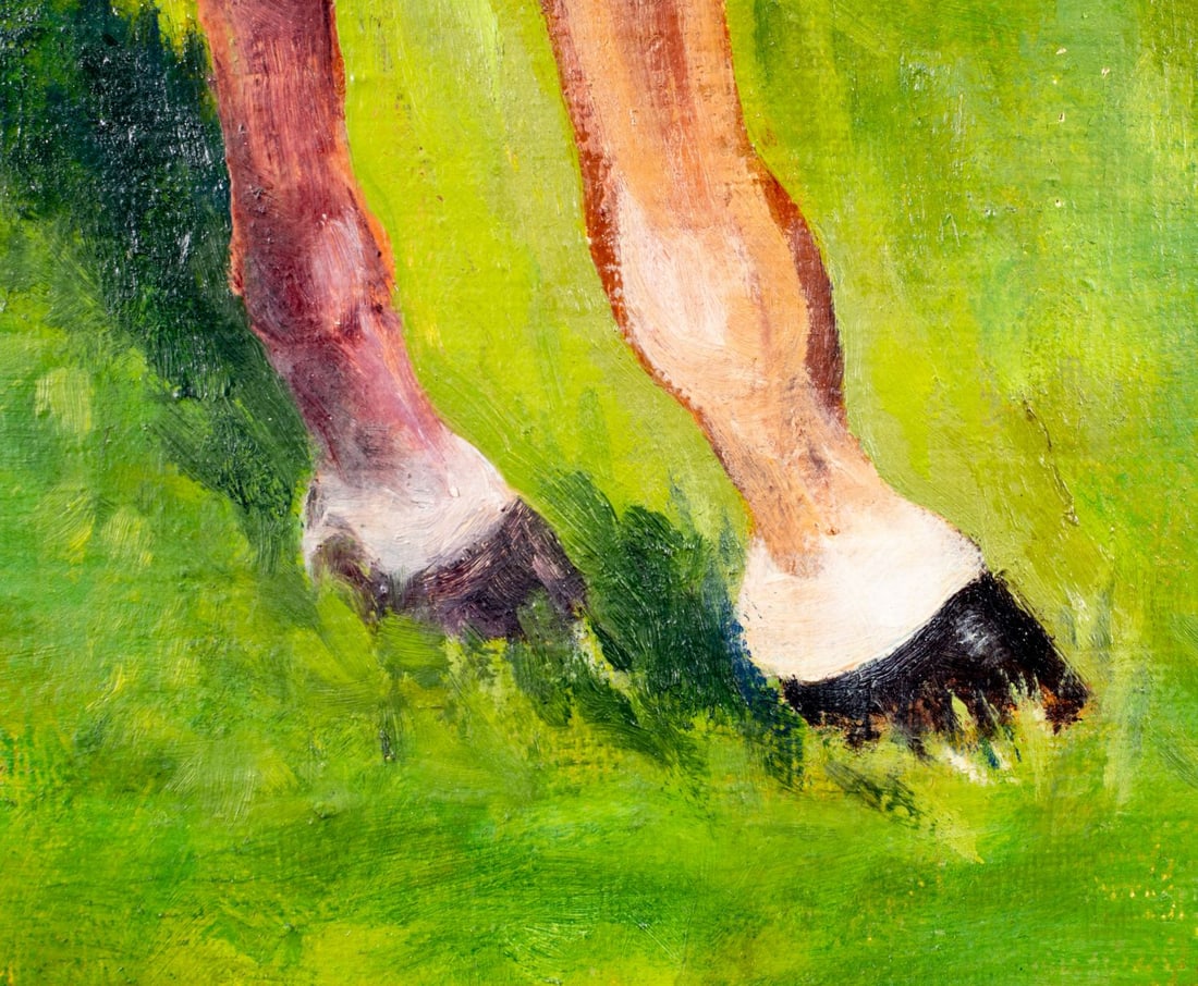 Lawrence Grace (US,mid 20C) oil painting antique - 8