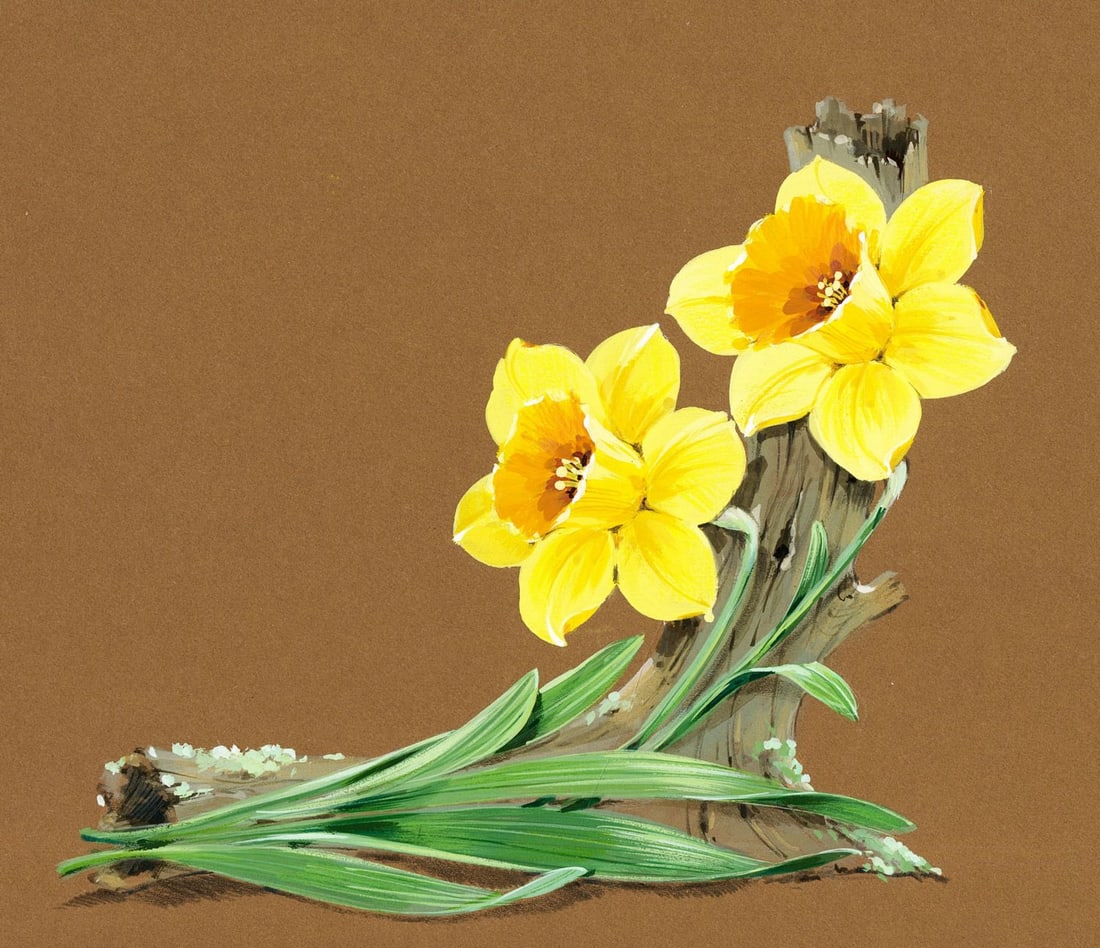 Al Fishman (PA,20C) gouache painting (1 of 13)