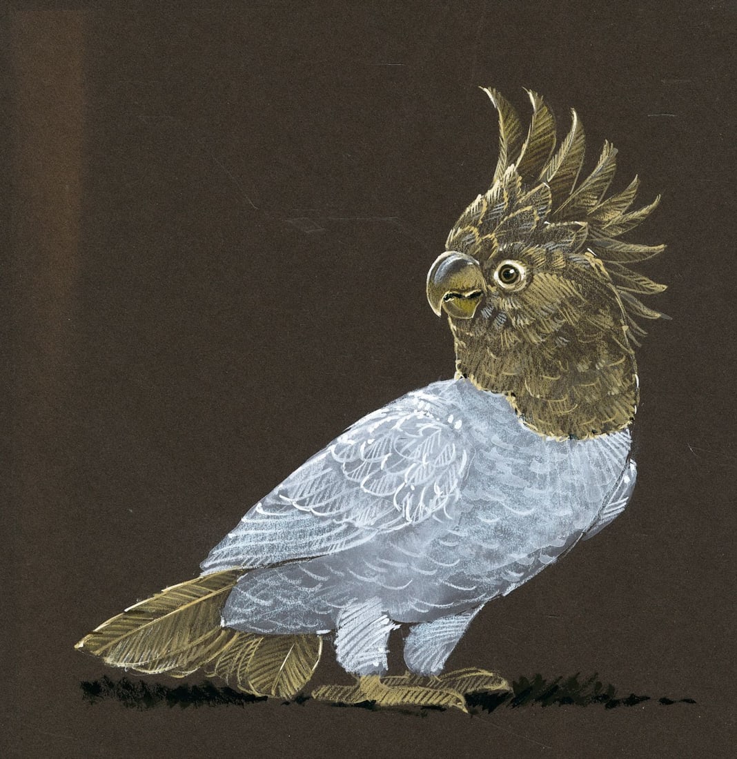 Al Fishman (PA,20C) gouache painting (1 of 12)